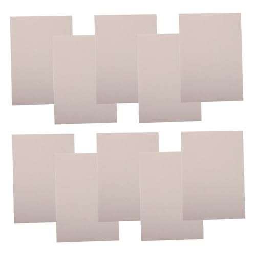 Homoyoyo 10 Stück Teiliges Dickes Graues Bastelkarton Beidseitig Verwendbar DIY Papierboard für Kindergarten Handarbeit Stabile und Bastelmaterialien für Kreative Projekte von Homoyoyo