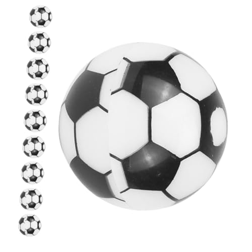 Homoyoyo 10 Stück Teiliges Fußball Anspitzer Set Handlicher Leichter Einzel Loch Anspitzer mit Praktischem Behälter Langlebig für Schüler Klassenzimmer Fußballfans Einzigartiges Design von Homoyoyo