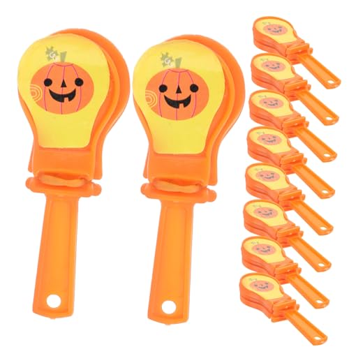 Homoyoyo 10 Stück Teiliges Halloween Handklatscher Geräuschvolle Party Clapper Leichte Kunststoff Jubelgeräte Flexibles Handdesign für Feiern Geburtstage Schulveranstaltungen und Silvester Homoyoyo 10 Stück Teiliges Halloween Handklatscher Geräuschvolle Party Clapper Leichte Kunststoff Jubelgeräte Flexibles Handdesign für Feiern Geburtstage Schulveranstaltungen und Silvester von Homoyoyo