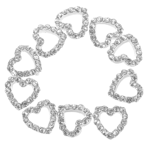 Homoyoyo 10 Stück Teiliges Herzförmige Nail Charms aus Robustem Zinklegierung mit Hohldesign Modische Nageldekorationen für DIY und Professionelle Maniküre Vielseitige Nailart Zubehör für Homoyoyo 10 Stück Teiliges Herzförmige Nail Charms aus Robustem Zinklegierung mit Hohldesign Modische Nageldekorationen für DIY und Professionelle Maniküre Vielseitige Nailart Zubehör für von Homoyoyo