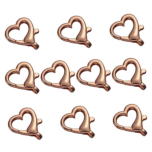 Homoyoyo 10 Stück Teiliges Herzform Metallverschluss für Taschen und Koffer Langlebigem Zinklegierungsmaterial Gold Nr für Diy Projekte Schlüsselanhänger und Mehr Homoyoyo 10 Stück Teiliges Herzform Metallverschluss für Taschen und Koffer Langlebigem Zinklegierungsmaterial Gold Nr für Diy Projekte Schlüsselanhänger und Mehr von Homoyoyo