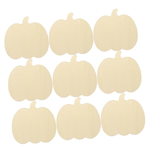 Homoyoyo 10 Stück Teiliges Holz DIY Kürbisanhänger Unvollendete Holzscheiben Natürliche Kürbisform Vielseitige Halloween Bastelverzierung Wiederverwendbare DIY Holzornamente für Herbstdeko Homoyoyo 10 Stück Teiliges Holz DIY Kürbisanhänger Unvollendete Holzscheiben Natürliche Kürbisform Vielseitige Halloween Bastelverzierung Wiederverwendbare DIY Holzornamente für Herbstdeko von Homoyoyo