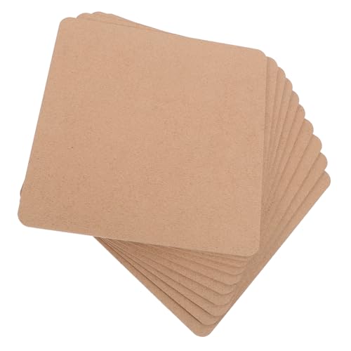 Homoyoyo 10 Stück Teiliges Holz Töpferscheiben Leichte Diy Kreativplatten Holz für Kunsthandwerk Blanko Brett für Einzigartige Bastelprojekte für Töpferarbeiten und von Homoyoyo