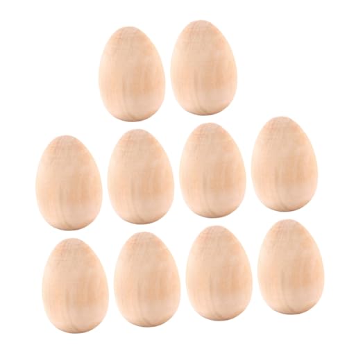 Homoyoyo 10 Stück Teiliges Holz eier zum Bemalen Langlebige Praktische Frühlingsdeko aus Holz Kindgerechte für Kreative Bastelideen Festliche Wohnraumgestaltung Homoyoyo 10 Stück Teiliges Holz eier zum Bemalen Langlebige Praktische Frühlingsdeko aus Holz Kindgerechte für Kreative Bastelideen Festliche Wohnraumgestaltung von Homoyoyo