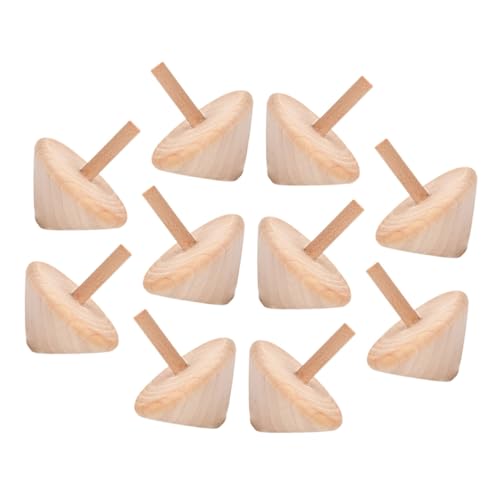 Homoyoyo 10 Stück Teiliges Holz zum Selbstbemalen Unbemalte DIY Gyro Spielzeuge für Handgefertigtes Holzspielzeug Hand Auge Koordination Sicheres und Langlebiges Bastelmaterial Homoyoyo 10 Stück Teiliges Holz zum Selbstbemalen Unbemalte DIY Gyro Spielzeuge für Handgefertigtes Holzspielzeug Hand Auge Koordination Sicheres und Langlebiges Bastelmaterial von Homoyoyo
