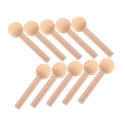 Homoyoyo 10 Stück Teiliges Holzstäbe für Lochwand Langlebige Buche Glatte Oberfläche ohne Grate Vielseitig für DIY projekte und Trennwände Praktische Holzstäbe Zubehör für Stecktafeln Homoyoyo 10 Stück Teiliges Holzstäbe für Lochwand Langlebige Buche Glatte Oberfläche ohne Grate Vielseitig für DIY projekte und Trennwände Praktische Holzstäbe Zubehör für Stecktafeln von Homoyoyo