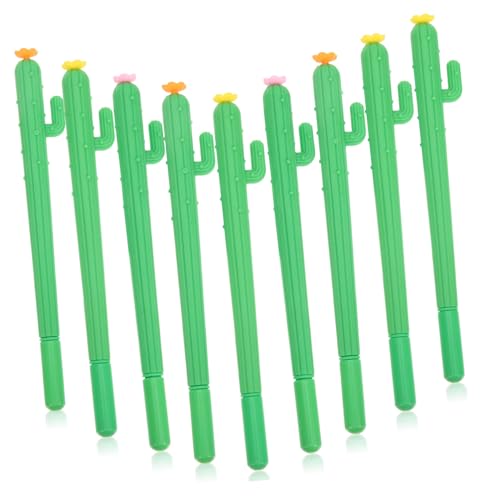 Homoyoyo 10 Stück Teiliges Kaktus Stifte mit Feiner Spitze Niedliche Kugelschreiber für Schüler Schwarze Wasserbasierte Tinte Ergonomisch und Originell für Schreiben und Zufällige Farbe Homoyoyo 10 Stück Teiliges Kaktus Stifte mit Feiner Spitze Niedliche Kugelschreiber für Schüler Schwarze Wasserbasierte Tinte Ergonomisch und Originell für Schreiben und Zufällige Farbe von Homoyoyo