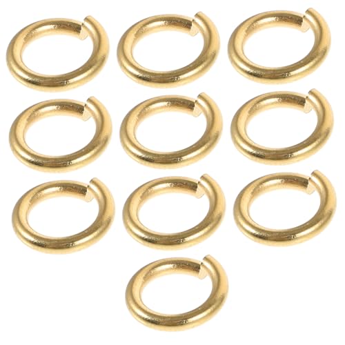 Homoyoyo 10 Stück Teiliges Kleine Offene Biegeringe für DIY Schmuckherstellung Lederverbinder für Armbänder und Halsketten Vielseitige Dekoringe für Kreative Bastelprojekte Homoyoyo 10 Stück Teiliges Kleine Offene Biegeringe für DIY Schmuckherstellung Lederverbinder für Armbänder und Halsketten Vielseitige Dekoringe für Kreative Bastelprojekte von Homoyoyo