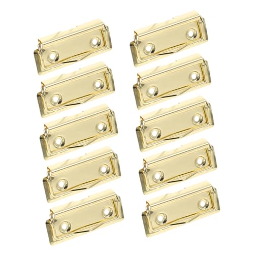Homoyoyo 10 Stück Teiliges Klemmbrett Clips aus Aluminiumlegierung Vielseitige Metallklemmen für Büro Schule und Zuhause Langlebig und Einfach zu Verwenden zum Organisieren von Dokumenten Homoyoyo 10 Stück Teiliges Klemmbrett Clips aus Aluminiumlegierung Vielseitige Metallklemmen für Büro Schule und Zuhause Langlebig und Einfach zu Verwenden zum Organisieren von Dokumenten von Homoyoyo