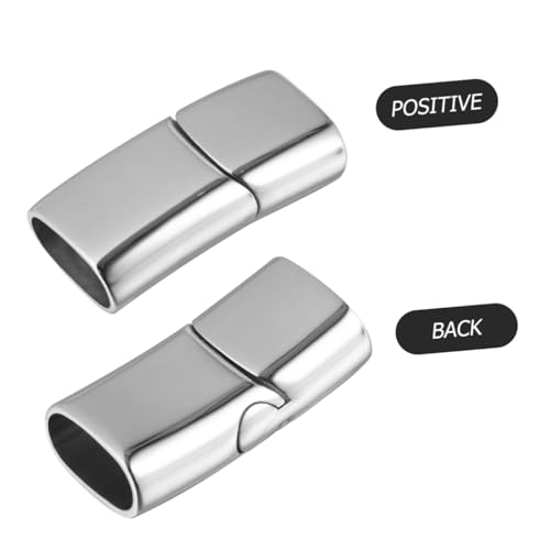 Homoyoyo 10 Stück Teiliges Magnetische Verschlüsse aus Edelstahl Extra Sicherer Schnappverschluss Rostfrei und Wiederverwendbar Geeignet für Armbänder Halsketten Lederbänder und Homoyoyo 10 Stück Teiliges Magnetische Verschlüsse aus Edelstahl Extra Sicherer Schnappverschluss Rostfrei und Wiederverwendbar Geeignet für Armbänder Halsketten Lederbänder und von Homoyoyo