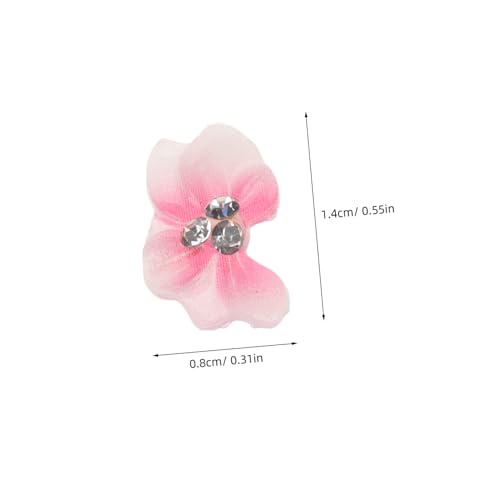 Homoyoyo 10 Stück Teiliges Manicure Zubehör mit Perlen und Blumen Nageldekorationen Hochwertiges Nail Art Supply für Natürliche und Künstliche Nägel Geeignet für Damen DIY Nageldesign von Homoyoyo