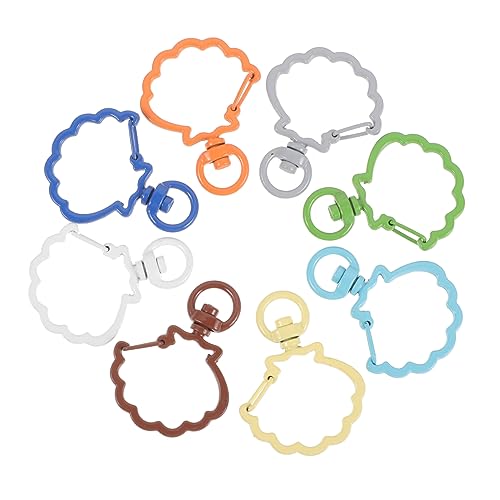 Homoyoyo 10 Stück Teiliges Metall Schlüsselringe mit Drehbarem Schnappverschluss Multifunktionale Karabiner für Taschen Schlüssel und DIY Zubehör Leicht Kompakt und Vielseitig Einsetzbar Homoyoyo 10 Stück Teiliges Metall Schlüsselringe mit Drehbarem Schnappverschluss Multifunktionale Karabiner für Taschen Schlüssel und DIY Zubehör Leicht Kompakt und Vielseitig Einsetzbar von Homoyoyo