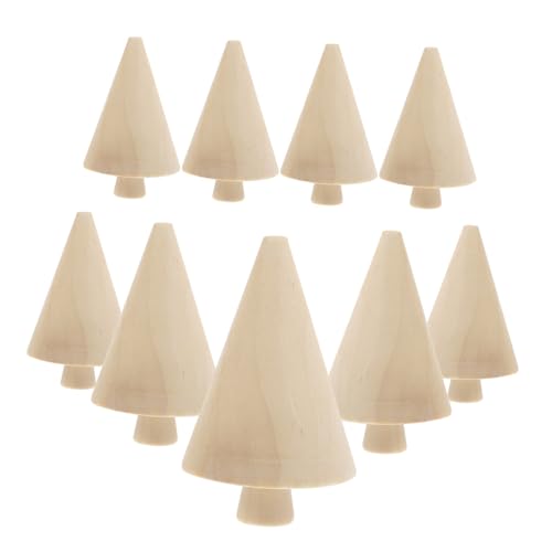 Homoyoyo 10 Stück Teiliges Mini Holzbäume Unbemalt für DIY Graffiti Bastelprojekte Naturgetreue Kleine Holzfiguren als Baumschmuck Kreative Holzdeko für Innen und Außenbereiche für Krippen Homoyoyo 10 Stück Teiliges Mini Holzbäume Unbemalt für DIY Graffiti Bastelprojekte Naturgetreue Kleine Holzfiguren als Baumschmuck Kreative Holzdeko für Innen und Außenbereiche für Krippen von Homoyoyo