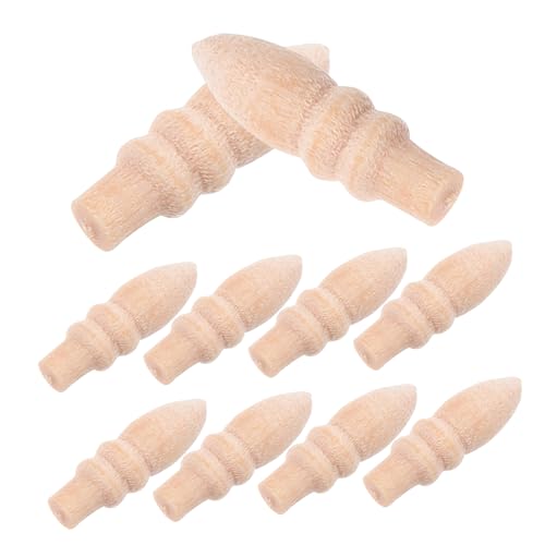Homoyoyo 10 Stück Teiliges Miniatur Holz Möbelgriffe Langlebig und Sicher für DIY Puppenhaus Dekoration Realistischer Mini Schubladengriff Ersatz Zubehör für Kleine Möbel und Kinderzimmer Homoyoyo 10 Stück Teiliges Miniatur Holz Möbelgriffe Langlebig und Sicher für DIY Puppenhaus Dekoration Realistischer Mini Schubladengriff Ersatz Zubehör für Kleine Möbel und Kinderzimmer von Homoyoyo