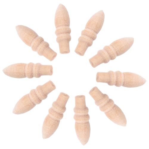 Homoyoyo 10 Stück Teiliges Miniatur Möbelgriffe aus Holz Vintage Stil Detailreich für DIY Puppenhaus Möbelzubehör Handliche Mini Griffe für Türen Bastelzubehör Homoyoyo 10 Stück Teiliges Miniatur Möbelgriffe aus Holz Vintage Stil Detailreich für DIY Puppenhaus Möbelzubehör Handliche Mini Griffe für Türen Bastelzubehör von Homoyoyo