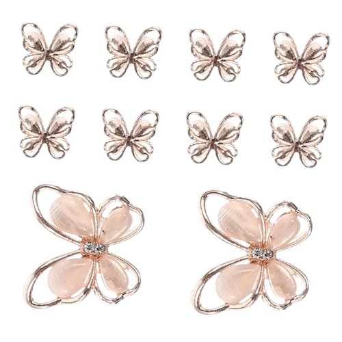 Homoyoyo 10 Stück Teiliges Nagelkunst Schmetterling dekor DIY Selbstklebende Fingernagel patches Funkelnde Katzenaugen verzierung Langlebig und Leicht für Kreative Nail Art Designs Homoyoyo 10 Stück Teiliges Nagelkunst Schmetterling dekor DIY Selbstklebende Fingernagel patches Funkelnde Katzenaugen verzierung Langlebig und Leicht für Kreative Nail Art Designs von Homoyoyo