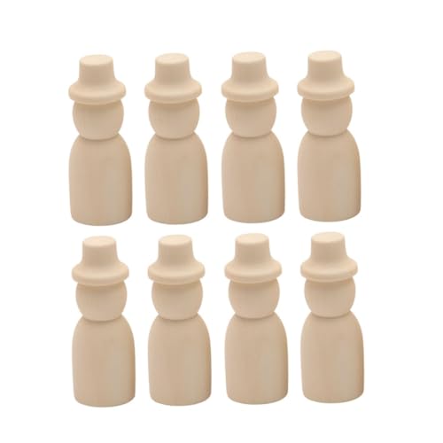Homoyoyo 10 Stück Teiliges Natürliche Holzfiguren mit DIY Malpuppen zum Basteln und Dekorieren Sichere Glatte Oberfläche Pädagogisches Kreativspielzeug für Jungen und Mädchen Homoyoyo 10 Stück Teiliges Natürliche Holzfiguren mit DIY Malpuppen zum Basteln und Dekorieren Sichere Glatte Oberfläche Pädagogisches Kreativspielzeug für Jungen und Mädchen von Homoyoyo
