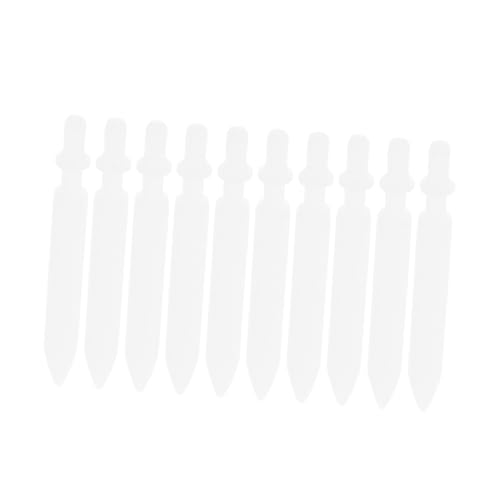 Homoyoyo 10 Stück Teiliges Nylon Ersatzspitzen für Acryl Ölfarbmarker Kunststoff Marker nibs Einfache Befestigung Kompatibel mit Malstiften für Vielseitige Kreative Anwendungen von Homoyoyo