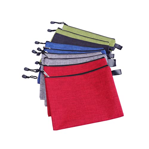 Homoyoyo 10 Stück Teiliges Oxford Dokumenten Zip Beutel Wasserdichte Dicke Office Datei Aufbewahrungstaschen Robuste Tragbare Reißverschluss Mappen für Büro und Zuhause Zufällige Farbe Homoyoyo 10 Stück Teiliges Oxford Dokumenten Zip Beutel Wasserdichte Dicke Office Datei Aufbewahrungstaschen Robuste Tragbare Reißverschluss Mappen für Büro und Zuhause Zufällige Farbe von Homoyoyo