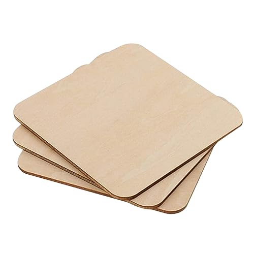 Homoyoyo 10 Stück Teiliges Quadratische Unbehandelte Holzscheiben Natürliche DIY Holzplatten zum Basteln Stabile Holzchips für Kreidetafel Personalisierte Holzkunst Sichere Holzmaterialien Homoyoyo 10 Stück Teiliges Quadratische Unbehandelte Holzscheiben Natürliche DIY Holzplatten zum Basteln Stabile Holzchips für Kreidetafel Personalisierte Holzkunst Sichere Holzmaterialien von Homoyoyo
