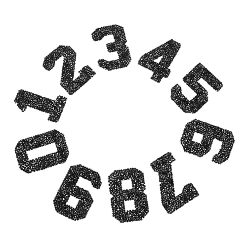Homoyoyo 10 Stück Teiliges Rhinestone Number Patches Zahlen zum Aufbügeln DIY Applikationen für Kleidung Taschen Hüte Jeans Schuhe Vielseitig Kompatibel mit Baumwolle Leinen Polyester Homoyoyo 10 Stück Teiliges Rhinestone Number Patches Zahlen zum Aufbügeln DIY Applikationen für Kleidung Taschen Hüte Jeans Schuhe Vielseitig Kompatibel mit Baumwolle Leinen Polyester von Homoyoyo