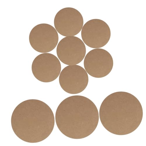Homoyoyo 10 Stück Teiliges Runde Holzplatten für Tonkeramik Natürliches Holz Langlebig als Töpferscheibe und Bastelbrett für DIY Kunstprojekte Homoyoyo 10 Stück Teiliges Runde Holzplatten für Tonkeramik Natürliches Holz Langlebig als Töpferscheibe und Bastelbrett für DIY Kunstprojekte von Homoyoyo