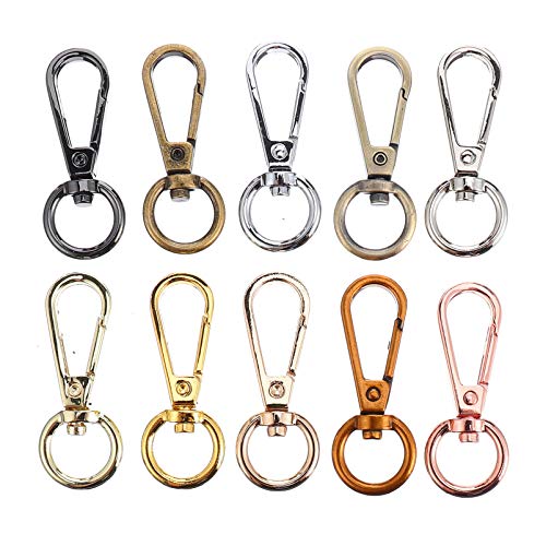 Homoyoyo 10 Stück Teiliges Schlüsselhaken Legierung Vielseitige Taschen und DIY Zubehör Langlebige Schlüsselringe und Haken Zufälligen Farben für Kreative Projekte und Zufällige Farbe Homoyoyo 10 Stück Teiliges Schlüsselhaken Legierung Vielseitige Taschen und DIY Zubehör Langlebige Schlüsselringe und Haken Zufälligen Farben für Kreative Projekte und Zufällige Farbe von Homoyoyo