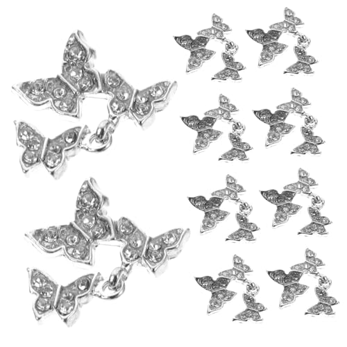 Homoyoyo 10 Stück Teiliges Schmetterling Nail Charms Nagel Schmuck Strasssteine DIY Nagelkunst Zubehör für Fingernägel und Zehennägel Stilvolle Nagelverzierung für Alltag Party und Homoyoyo 10 Stück Teiliges Schmetterling Nail Charms Nagel Schmuck Strasssteine DIY Nagelkunst Zubehör für Fingernägel und Zehennägel Stilvolle Nagelverzierung für Alltag Party und von Homoyoyo