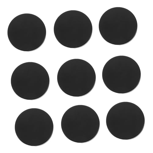 Homoyoyo 10 Stück Teiliges Schwarze Metallknöpfe mit Hohem Fuß Runde Flache Knöpfe zum Annähen Langlebige Nähknöpfe für Jacken Mäntel Pullover und Hosen Vielseitig und Robust von Homoyoyo