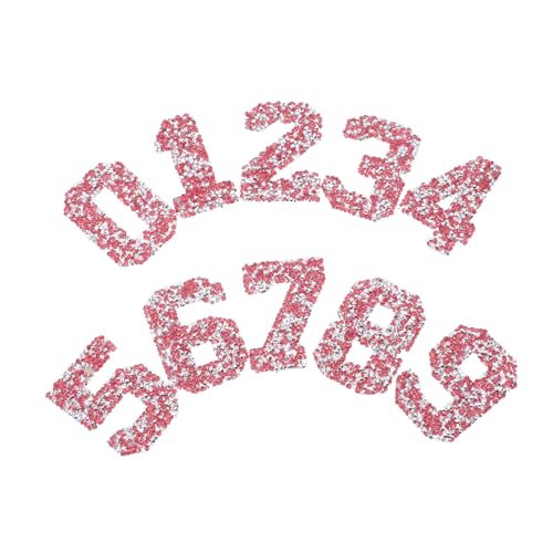 Homoyoyo 10 Stück Teiliges Set Selbstklebende Strass Zahlen Patches Hitzebeständige Bügelbare Diy Applikationen für Kleidung Taschen Schuhe und Vielseitige Accessoires Kreative Dekoration Homoyoyo 10 Stück Teiliges Set Selbstklebende Strass Zahlen Patches Hitzebeständige Bügelbare Diy Applikationen für Kleidung Taschen Schuhe und Vielseitige Accessoires Kreative Dekoration von Homoyoyo