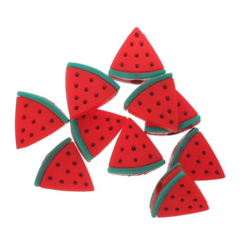 Homoyoyo 10 Stück Teiliges Silikon Bleistiftkappen in Niedlichem Wassermelonen design Schützende Rutschfeste Stiftaufsätze Langlebige Bleistiftspitzenschützer als Griffverbesserung und von Homoyoyo