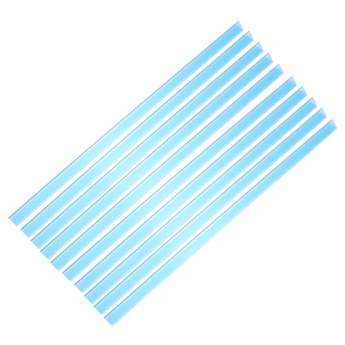 Homoyoyo 10 Stück Teiliges Slide Paper Binder aus Transparentem Starke Klemmschienen für Sichere Dokumentenbindung Platzsparend Zeitsparend und Übersichtlich für Büro Schule und Zuhause von Homoyoyo