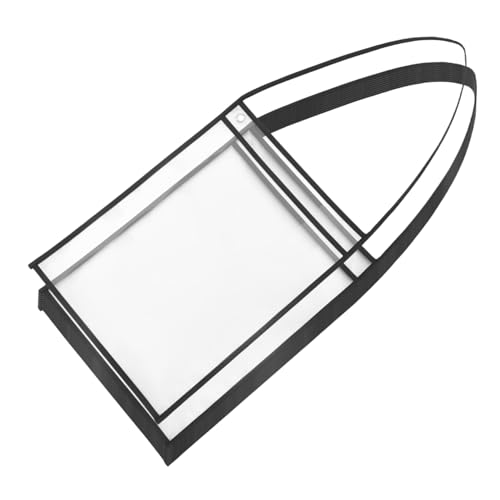 Homoyoyo 10 Stück Teiliges Transparente Wiederverwendbare Job Ticket Hüllen aus PVC mit Abwischbarer Pet Oberfläche und Stabilem Gurt Robustes Design für Einfache Reinigung und Homoyoyo 10 Stück Teiliges Transparente Wiederverwendbare Job Ticket Hüllen aus PVC mit Abwischbarer Pet Oberfläche und Stabilem Gurt Robustes Design für Einfache Reinigung und von Homoyoyo