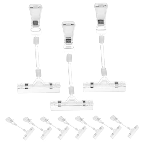 Homoyoyo 10 Stück Teiliges Transparentes Preisschildhalter mit Doppelseitigen Clips Einsetzbar für Verkaufsdisplays und Warenpräsentation im Supermarkt Leicht Praktisch und Vielseitig Homoyoyo 10 Stück Teiliges Transparentes Preisschildhalter mit Doppelseitigen Clips Einsetzbar für Verkaufsdisplays und Warenpräsentation im Supermarkt Leicht Praktisch und Vielseitig von Homoyoyo