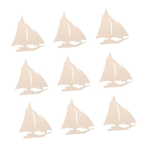 Homoyoyo 10 Stück Teiliges Unlackierte Holz Segelboote zum Bemalen Robuste Holzscheiben für DIY Bastelprojekte Vielseitige Blanko Holzornamente für Nautische Dekorationen und Sommerpartys Homoyoyo 10 Stück Teiliges Unlackierte Holz Segelboote zum Bemalen Robuste Holzscheiben für DIY Bastelprojekte Vielseitige Blanko Holzornamente für Nautische Dekorationen und Sommerpartys von Homoyoyo