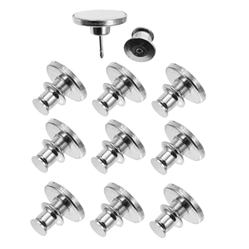 Homoyoyo 10 Stück Teiliges Verstellbare Jeansknöpfe Metallknöpfe für Einfache Hosenanpassung ohne Werkzeuge für Erwachsene und Langlebig und Korrosionsbeständig Homoyoyo 10 Stück Teiliges Verstellbare Jeansknöpfe Metallknöpfe für Einfache Hosenanpassung ohne Werkzeuge für Erwachsene und Langlebig und Korrosionsbeständig von Homoyoyo