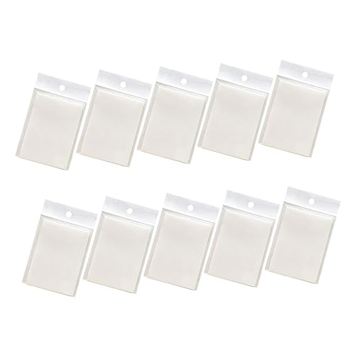Homoyoyo 10 Stück Teiliges Wasserdichtes Transparentes Haftnotizblock Selbstklebende Kleine Memo Pads Wasserfeste Notizzettel für Büro Schule und Zuhause Praktische Reminder für Wichtige von Homoyoyo