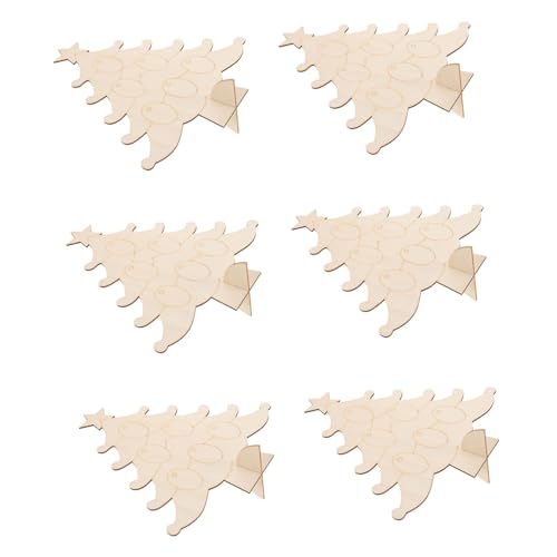 Homoyoyo 10 Stück Teiliges Weihnachtsbaum Holzanhänger Unbehandelte Mini Holzstücke zum Bemalen Baumförmige Blanko Holzfiguren für DIY Bastelarbeiten Kinderhandwerk Weihnachtsdeko und Homoyoyo 10 Stück Teiliges Weihnachtsbaum Holzanhänger Unbehandelte Mini Holzstücke zum Bemalen Baumförmige Blanko Holzfiguren für DIY Bastelarbeiten Kinderhandwerk Weihnachtsdeko und von Homoyoyo