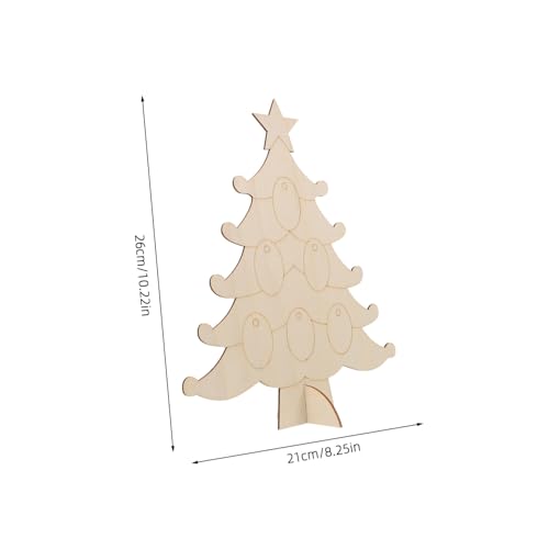 Homoyoyo 10 Stück Unfertige Holzanhänger Weihnachtsbaum Holzrohlinge zum Bemalen Kleine Diy Christbaumschmuck Umweltfreundliche Naturholz Deko für Familienbasteln Sicher Homoyoyo 10 Stück Unfertige Holzanhänger Weihnachtsbaum Holzrohlinge zum Bemalen Kleine Diy Christbaumschmuck Umweltfreundliche Naturholz Deko für Familienbasteln Sicher von Homoyoyo