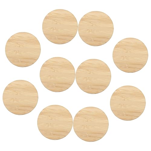 Homoyoyo 10 Stück Unvollendete Runde DIY Malchips Große Bastelkreise für Kinderhandwerk und Kreative Projekte Homoyoyo 10 Stück Unvollendete Runde DIY Malchips Große Bastelkreise für Kinderhandwerk und Kreative Projekte von Homoyoyo