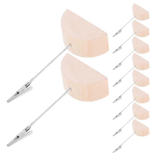 Homoyoyo 10-teiliger Memo-clip-halter: Vintage-visitenkartenhalter Aus Holz Für Den Schreibtisch, Nummernkarten, Fotonotizständer Mit Krokodilklemme Für Notizen, Bilder Und Nachrichten Homoyoyo 10-teiliger Memo-clip-halter: Vintage-visitenkartenhalter Aus Holz Für Den Schreibtisch, Nummernkarten, Fotonotizständer Mit Krokodilklemme Für Notizen, Bilder Und Nachrichten von Homoyoyo