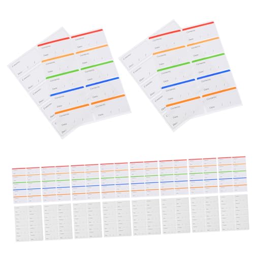 Homoyoyo 100 Blatt Abziehbare Gefrierbeutel Etiketten Wiederverwendbare Lebensmittelaufkleber mit Haftkleber Beschreibbare Datumsaufkleber für Gefrierbeutel Glasbehälter und Homoyoyo 100 Blatt Abziehbare Gefrierbeutel Etiketten Wiederverwendbare Lebensmittelaufkleber mit Haftkleber Beschreibbare Datumsaufkleber für Gefrierbeutel Glasbehälter und von Homoyoyo