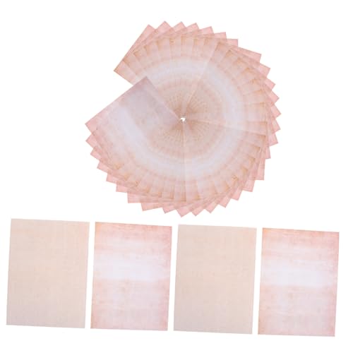 Homoyoyo 100 Blatt Doppelseitiges Briefpapier mit Dekorativen Rändern für Kalligraphie Scrapbooking und Diy Projekte Antikes Design für Kreative von Homoyoyo