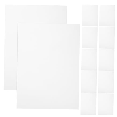 Homoyoyo 100 Blatt Druckerpapier Beidseitig Bedruckbar Verstärktes Weißes Bastelpapier für Tintenstrahl und Laserdrucker für Scrapbooking und Kreative Projekte von Homoyoyo