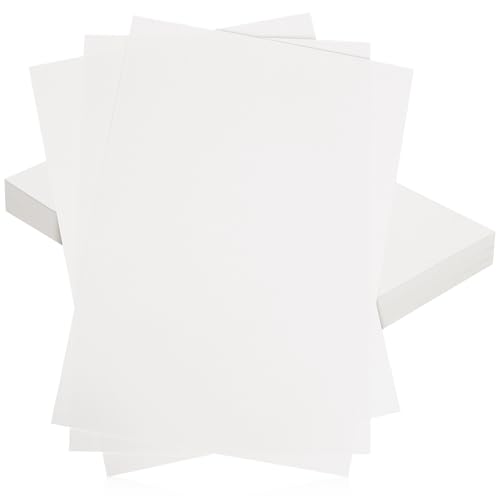 Homoyoyo 100 Blatt Druckerpapier Weißes aus Reiner Holzpulpe Geeignet für Druck Kopieren und Schreiben Büro und Schule von Homoyoyo