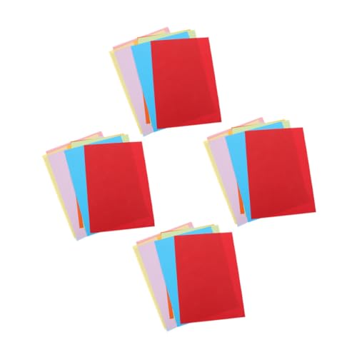Homoyoyo 100 Blatt Farbiges Druckerpapier M² Leichtes Bastelpapier für Origami Kartengestaltung und Vielseitige Diy Kunstprojekte Kompatibel mit Büro und Heimdruckern Farben von Homoyoyo