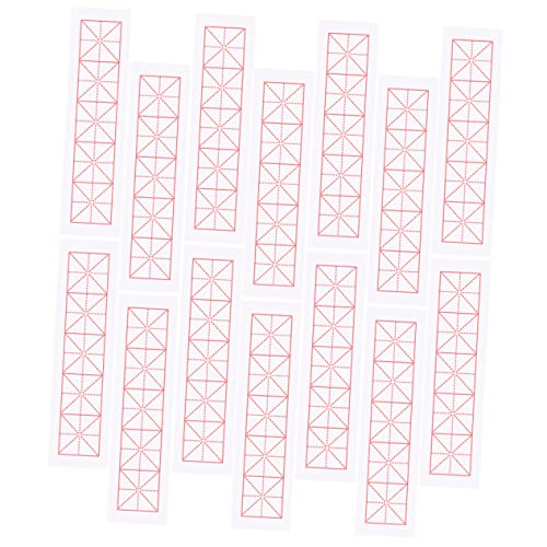 Homoyoyo 100 Blatt Kalligraphie Übungspapier für Chinesische Gitter für Anfänger und Leicht und Tragbar Vielseitig Einsetzbar von Homoyoyo