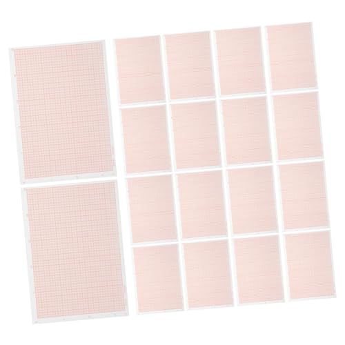 Homoyoyo 100 Blatt Koordinatenpapier Zeichenpapier für Mathematik Architektur und Schülerzeichnungen Robuste Konstruktion für Präzise Formen und Berechnungen von Homoyoyo
