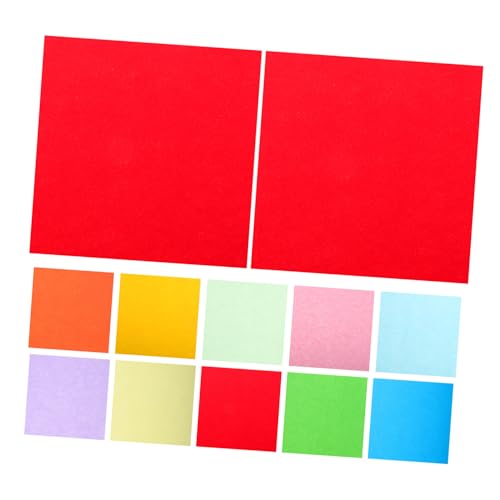 Homoyoyo 100 Blatt Origami Papier Doppelseitiges Faltpapier für Bastelprojekte Bastelpapier für Anfänger Fördert die Geschicklichkeit von Kindern und Home Dekoration von Homoyoyo