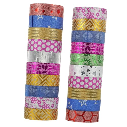 Homoyoyo 100 Rollen DIY Washi Tapes Bunte Dekorative Klebebänder für Scrapbooking Handwerk Kreative Projekte Set mit Verschiedenen Mustern Einfach zu Verwenden Lagern von Homoyoyo
